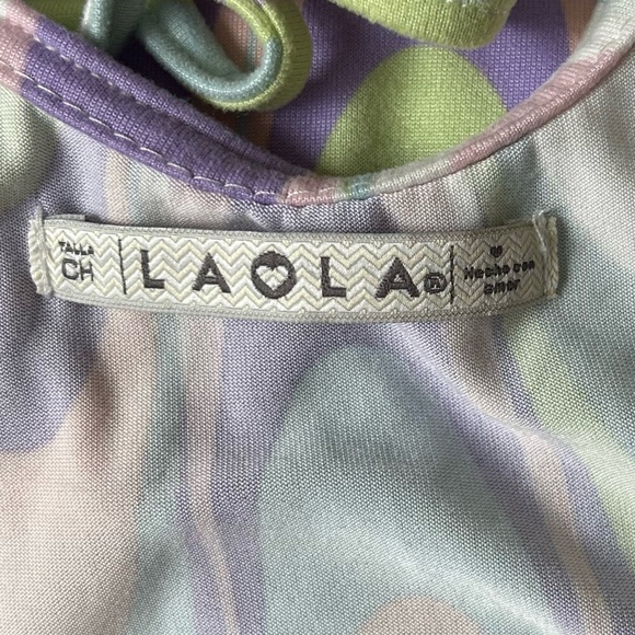 Colorful Wave Pattern Mini Dress - Picture 5 of 6